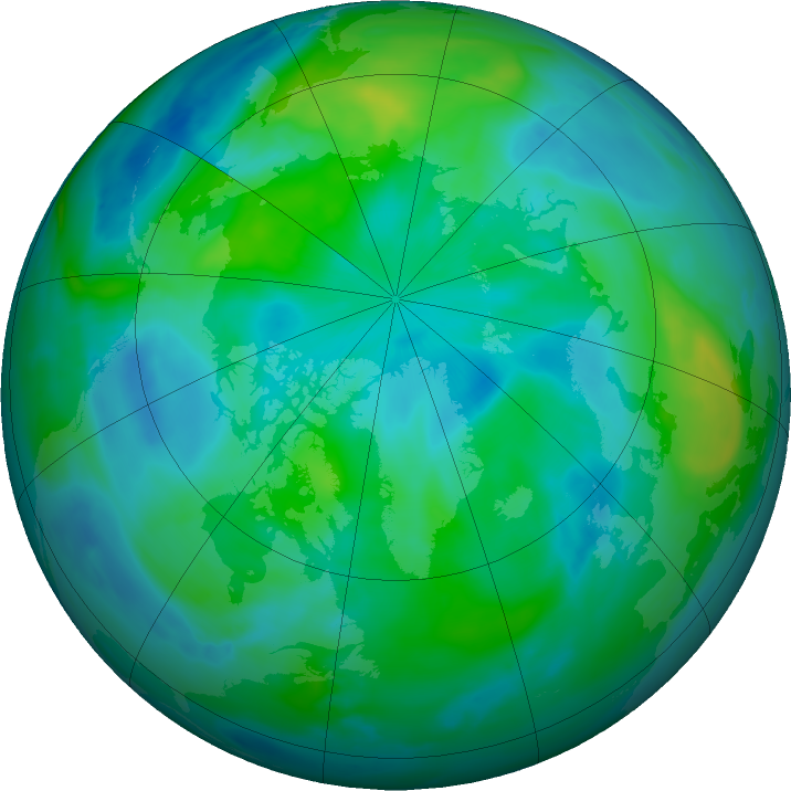 Arctic ozone map for 21 September 2022